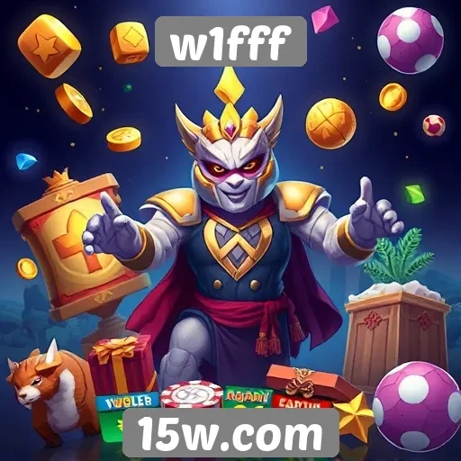 w1fff se destaca pela variedade de jogos disponíveis