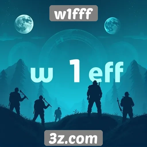 Comparativo entre w1fff e concorrentes no setor de jogos